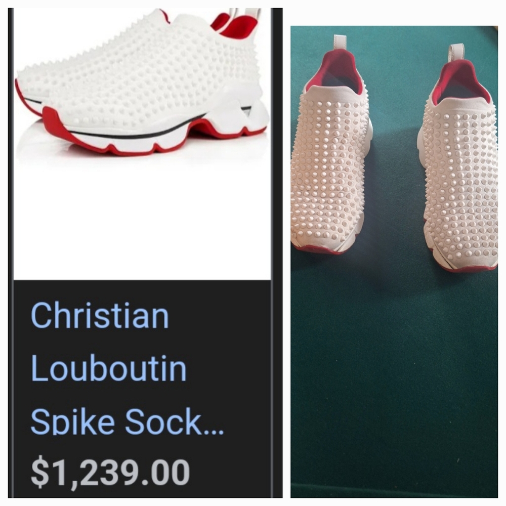 Womens  red bottom sneakers